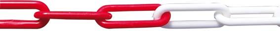 PÖSAMO Absperrkette PE 6,0 mm x 5 m rot-weiß - gibt’s bei ☆ HUG Technik ✓