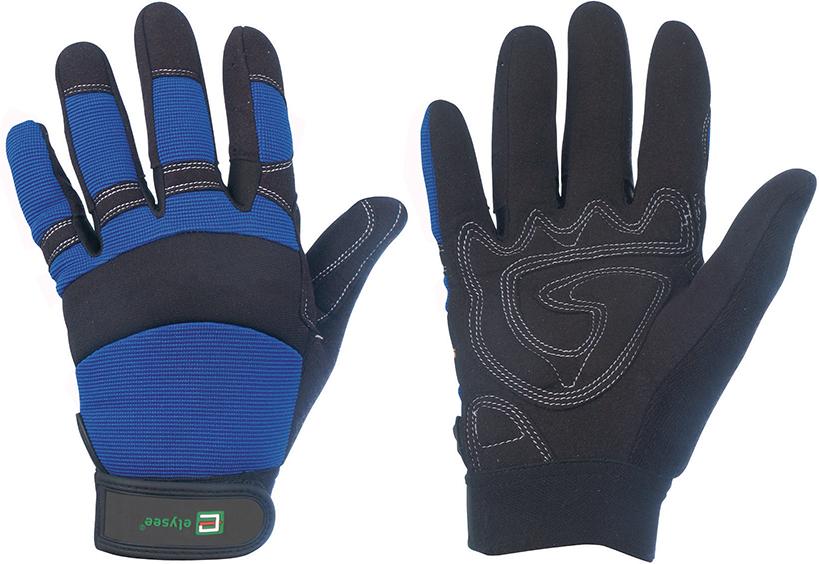 elysee® Handschuh Master, schwarz-blau - kommt direkt von HUG Technik 😊