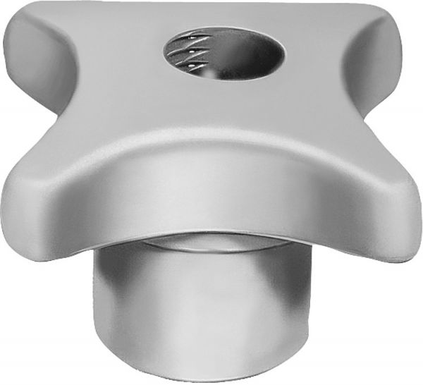 Kreuzgriff mit Schnellspannfunktion M16 D1=80 Grauguss - K0683.16 - kommt direkt von HUG Technik 😊