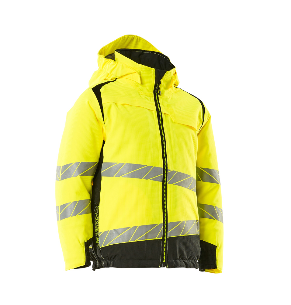 MASCOT® ACCELERATE SAFE Winterjacke für Kinder  Gr. 104, hi-vis gelb/schwarz - jetzt NEU  bei ✭ HUG Technik ✓