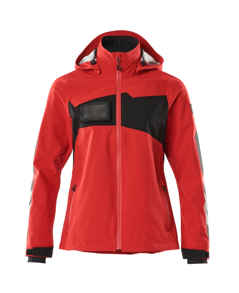 MASCOT® ACCELERATE Hard Shell Jacke  Gr. 2XL, verkehrsrot/schwarz - bekommst Du bei ★ HUG Technik ✓