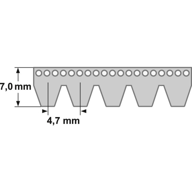 Keilrippenriemen PL 2921mm, 5 Rippen - erhältlich bei ♡ HUG Technik ✓