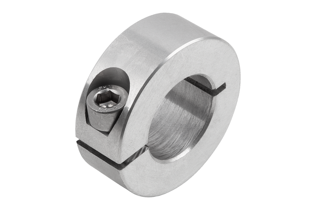 Klemmring geschlitzt, Form:A Aluminium 10X24, B=9 - K0611.01003 - bei HUG Technik ✓