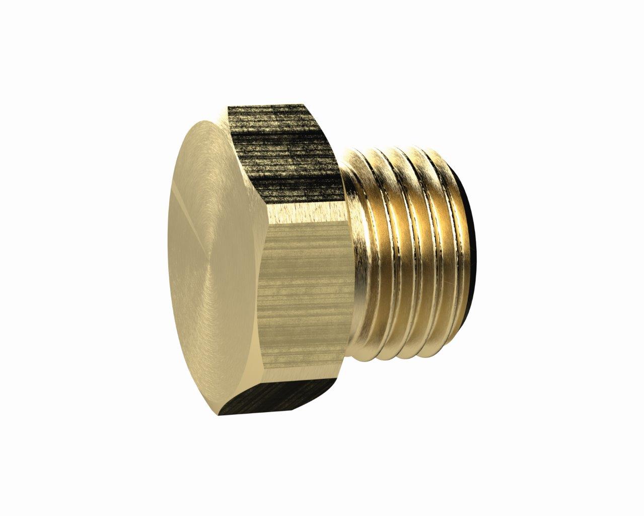 Verschlussschraube, Außensechskant, G 2, SW 70, Messing - erhältlich bei ☆ HUG Technik ✓ Verschlussschraube, Außensechskant, G 2, SW 70, Messing - erhältlich bei ☆ HUG Technik ✓