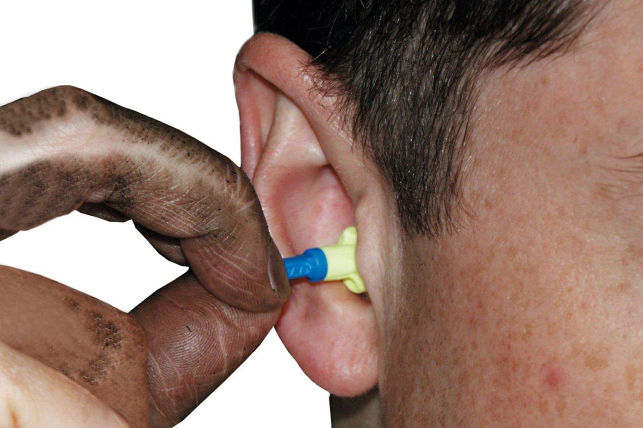 3M™ E-A-R™ Express™ Gehörschutzstöpsel ohne Band Kissenpackung mit 1 Paar EX01002 - direkt bei HUG Technik ✓
