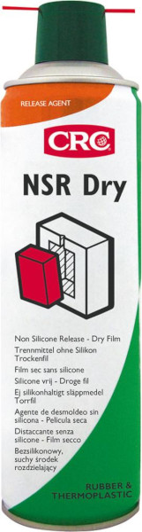 CRC® NSR DRY Formtrennmittel silikonfrei, Trockenfilm, Spraydose 500 ml - bekommst Du bei ★ HUG Technik ✓