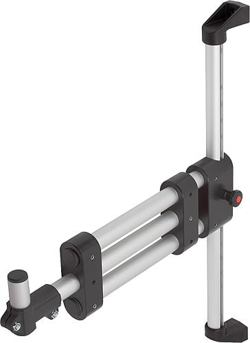 Monitorhalterung Tragarm Teleskop, Thermoplast, Höhenverstellbar, Komp:Aluminium - K1510.3018 - direkt von HUG Technik ✓