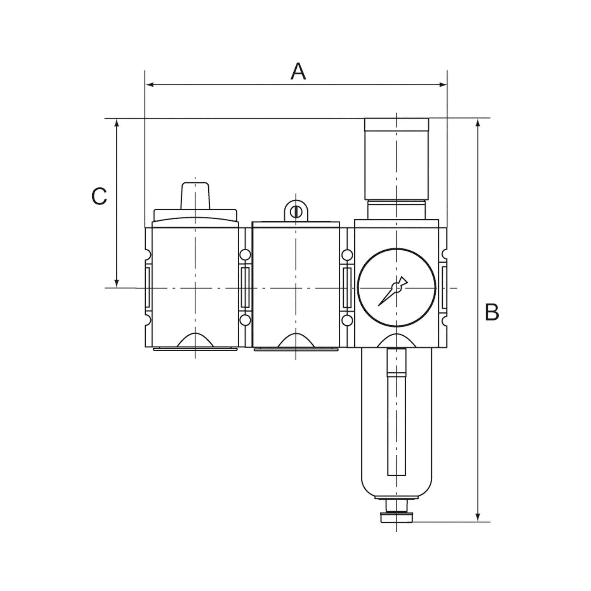 Wartungsstation SAFETY »FUTURA«, KH-AV-FR, VA, BG 4, G 1, 2,5-8 - bekommst Du bei ★ HUG Technik ✓ Wartungsstation SAFETY »FUTURA«, KH-AV-FR, VA, BG 4, G 1, 2,5-8 - bekommst Du bei ★ HUG Technik ✓