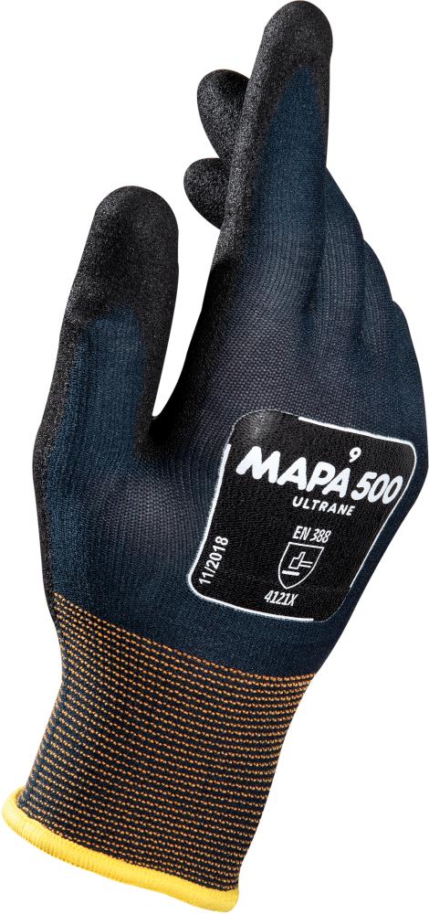 MAPA® Montagehandschuh »Ultrane 500«, blau-schwarz - bei HUG Technik ♡