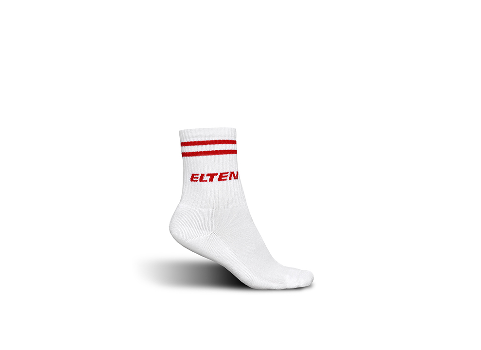 ELTEN Casual Socks white-red Freizeitsocke