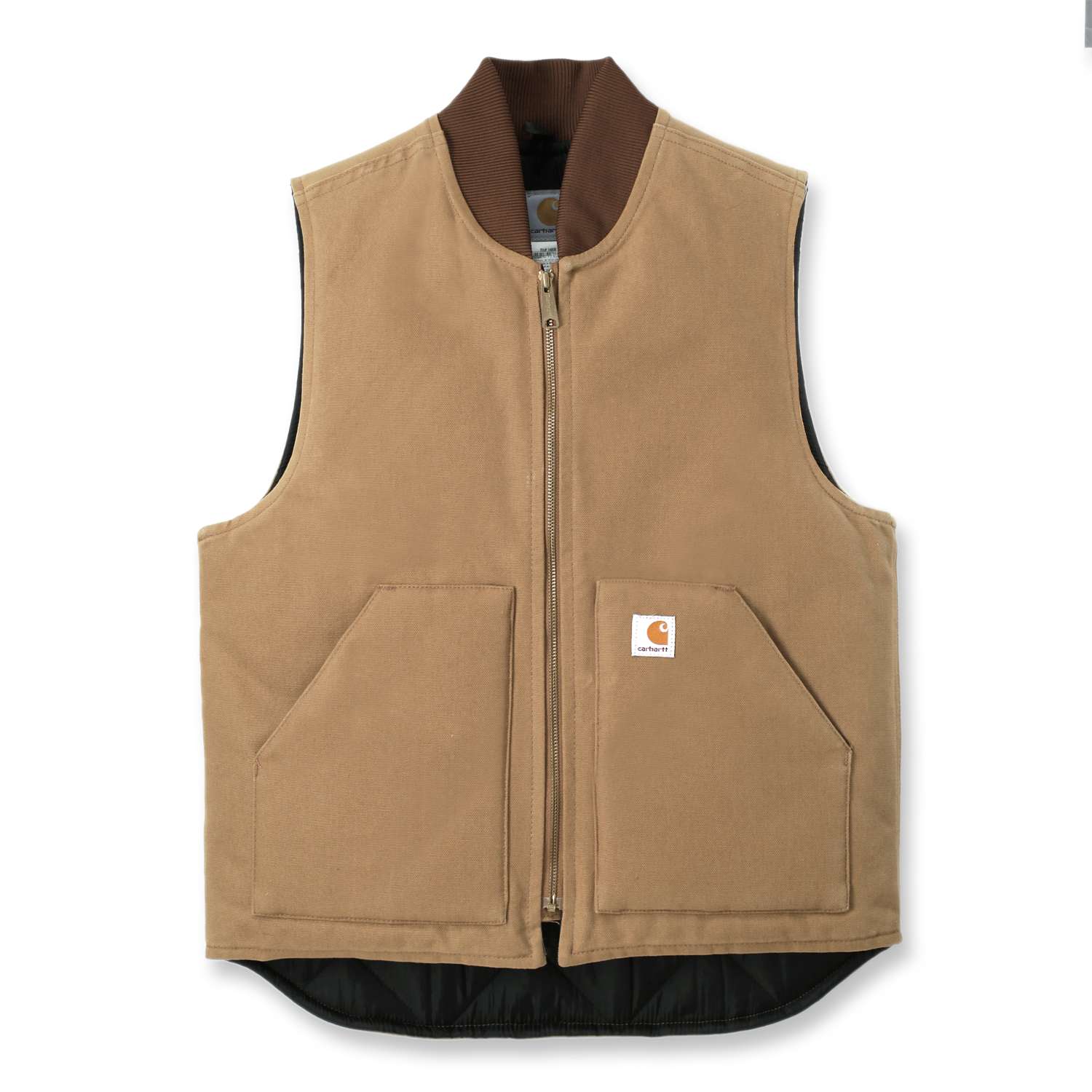carhartt® Herren Weste »V01 INSULATED RIB COLLAR VEST« Flach  - erhältlich bei ✭ HUG Technik ✓
