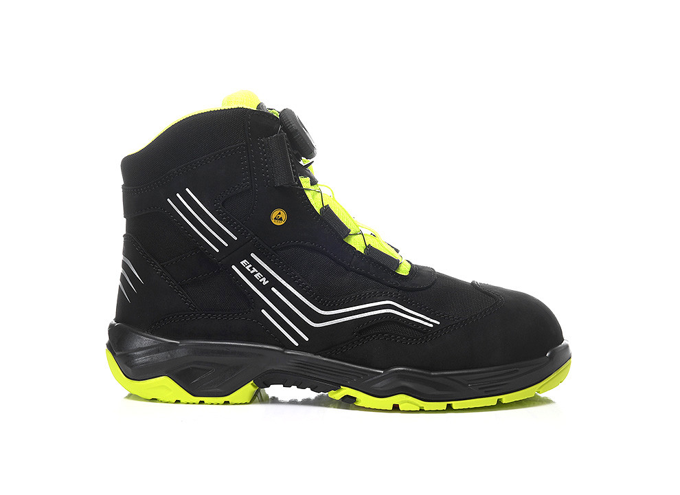 ELTEN® Sicherheitsstiefel AMBITION BOA® Mid ESD S2, 76752 - gibt’s bei HUG Technik ✓
