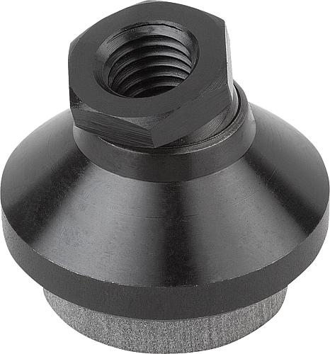 Gelenkteller schwingungsdämpfend M10 Stahl, D2=32 - K0420.110 - bekommst Du bei HUG Technik ♡