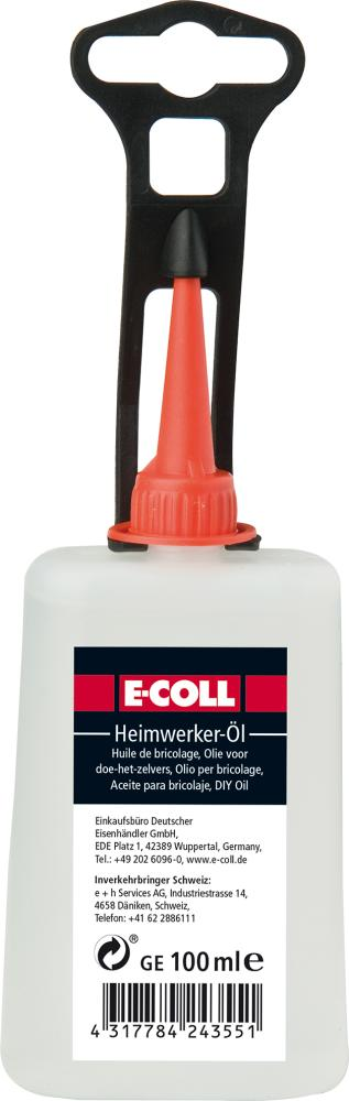 E-COLL Heimwerkeröl 100ml Flasche - bei HUG Technik ✭