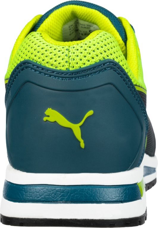 Albatros ELEVATE KNIT GREEN Sicherheitshalbschuh hinten.