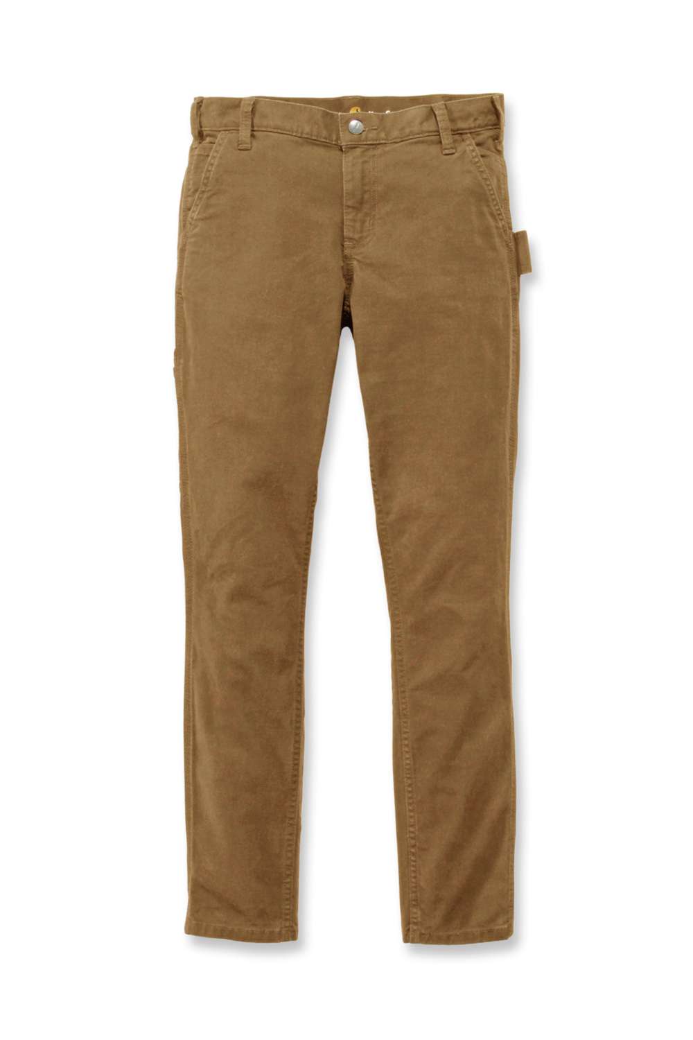 carhartt® Slim-Fit Damenhose SLIM-FIT CRAWFORD PANT yukon Flach  - erhältlich bei ❣ HUG Technik ✓