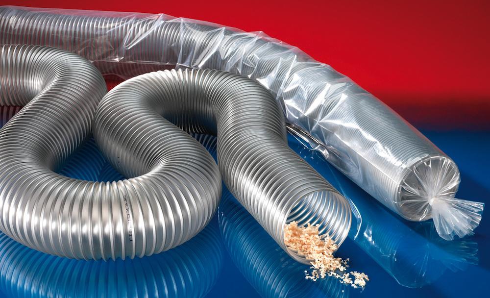 Absaug-/Gebläseschlauch TIMBERDUC® PUR 531 AS - kommt direkt von HUG Technik 😊 Absaug-/Gebläseschlauch TIMBERDUC® PUR 531 AS - kommt direkt von HUG Technik 😊