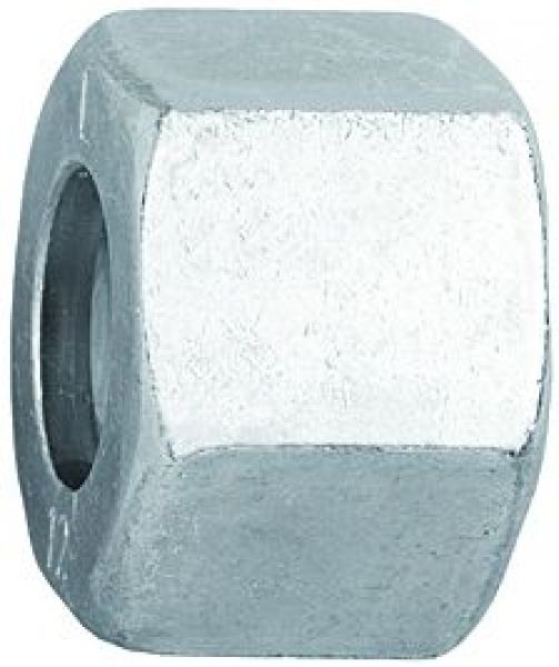 Überwurfmutter, M8x1,0, Rohr-Außen-Ø 4 mm, SW1 10, Stahl verzinkt - bekommst Du bei HUG Technik ♡