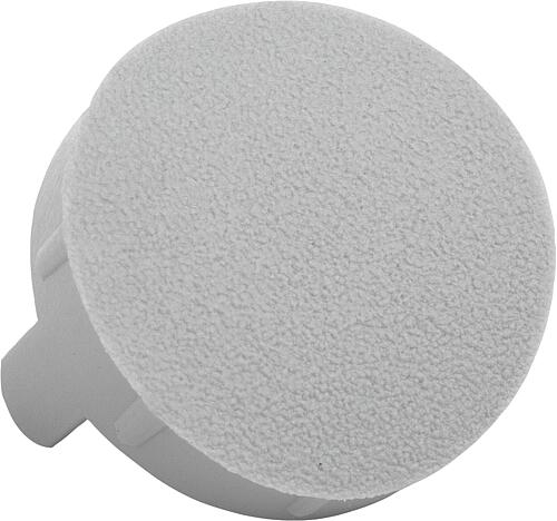 Produktbild Abdeckkappe, Typ I, P=Ø30, Form:A Kunststoff, grau - K1990.301