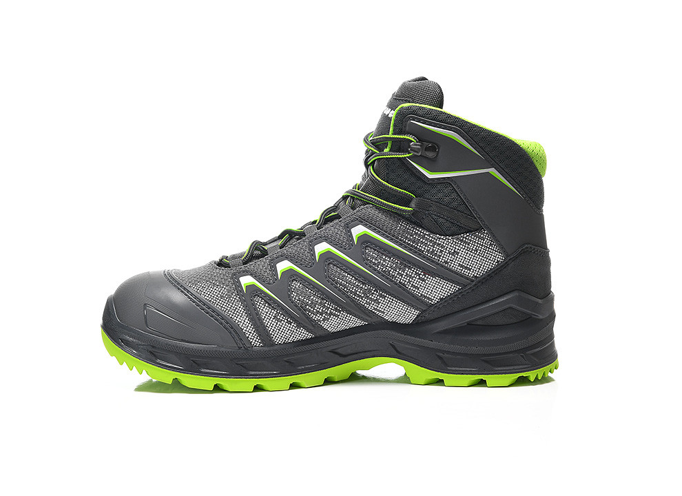 LOWA Sicherheitsstiefel LARROX Work GTX grey Mid S3 CI, 5464 - gibt’s bei HUG Technik ✓