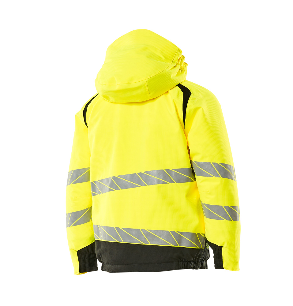 MASCOT® ACCELERATE SAFE Winterjacke für Kinder  Gr. 104, hi-vis gelb/schwarz - gibt’s bei HUG Technik ✓