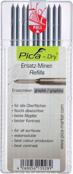 Pica Ersatzminenset Graphit - bei HUG Technik ♡