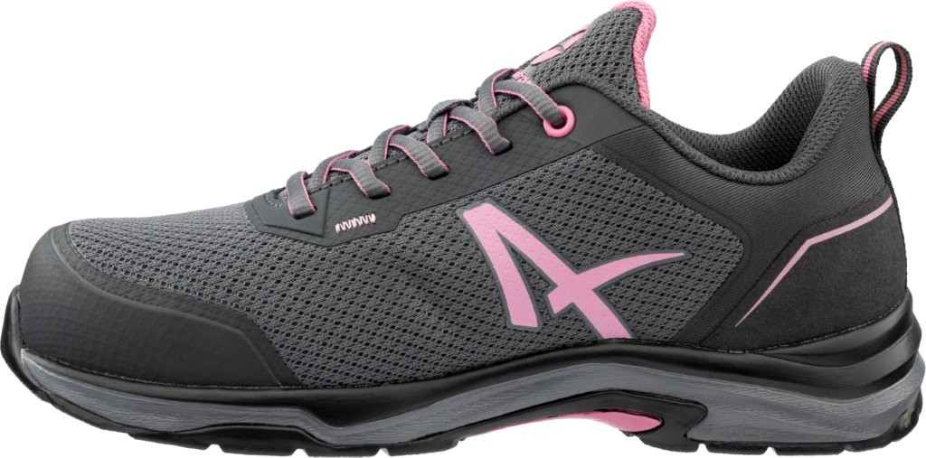 Albatros TWIST PINK WNS Sicherheitshalbschuh links.