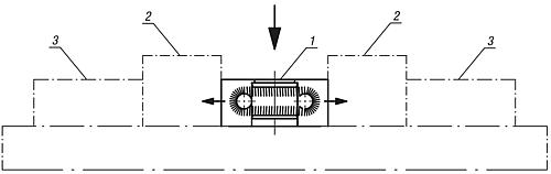 Keilspanner B=29, Form: A Werkzeugstahl - K0040.08 - bei HUG Technik ✓