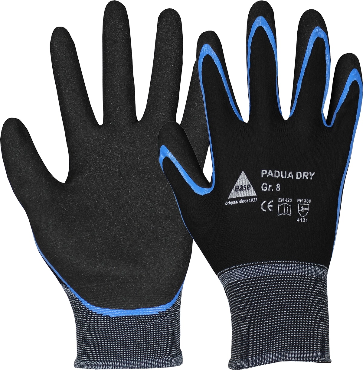 PADUA DRY, Montagehandschuh aus Nylon/Nitril/Nitrilschaum - bekommst Du bei HUG Technik ♡