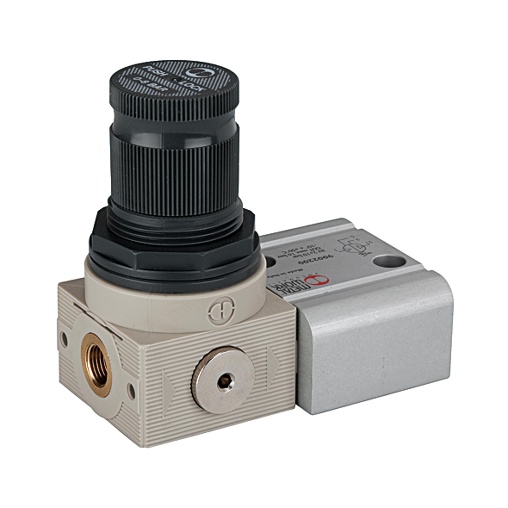 Reglereinheit (Regler+Adapter+Befestigungsteile) für Booster G1/8 - bei HUG Technik ✓ ✌