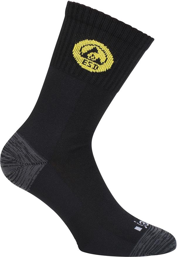 JALAS® Socke 8201 Light ESD, schwarz-grau - erhältlich bei ♡ HUG Technik ✓