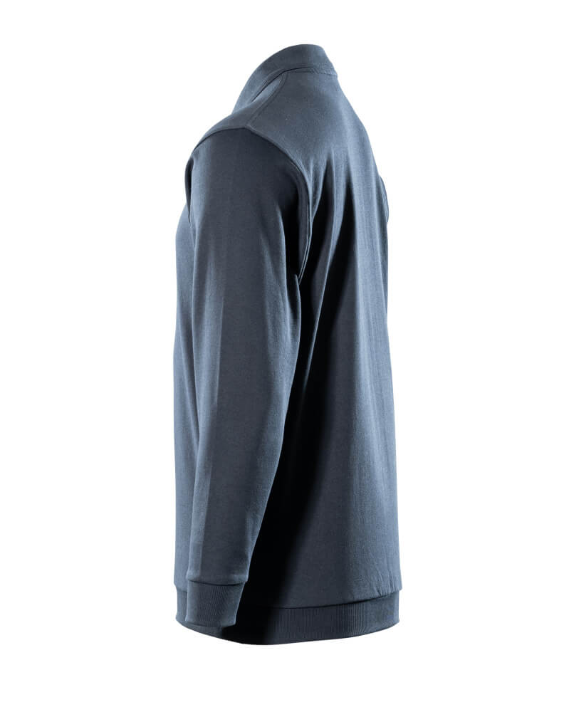 MASCOT® CROSSOVER Polo-Sweatshirt »Trinidad« Gr. 2XL, schwarzblau - direkt von HUG Technik ✓