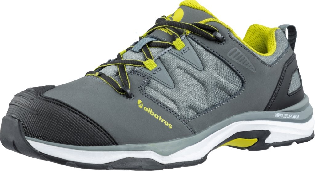 Albatros ULTRATRAIL GREY Sicherheitshalbschuh vorne 1