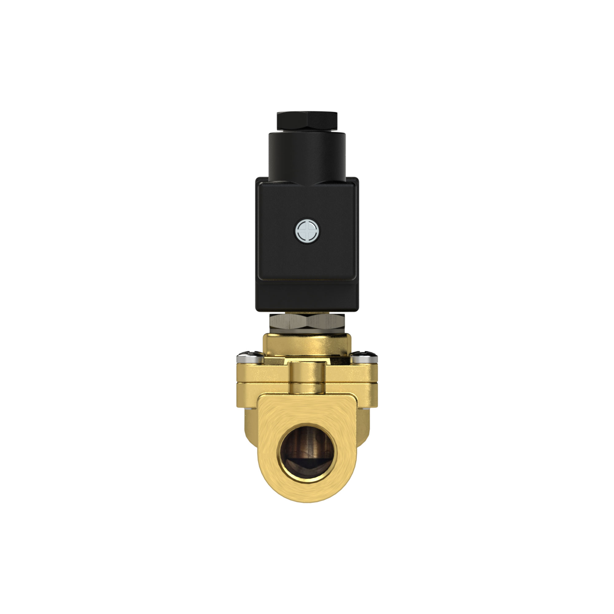 2/2-Wege-Magnetventil, Messing, NO, vorgesteuert, 24V DC, 8W(11W), NBR, G1 1/2, PN0,2-10bar - erhältlich bei ☆ HUG Technik ✓