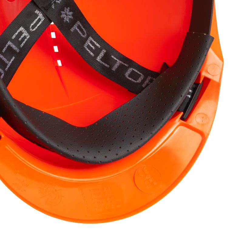 3M™ G3000 Schutzhelm Uvicator, G30NUO orange, belüftet, mit Schweissband - bei HUG Technik ✓