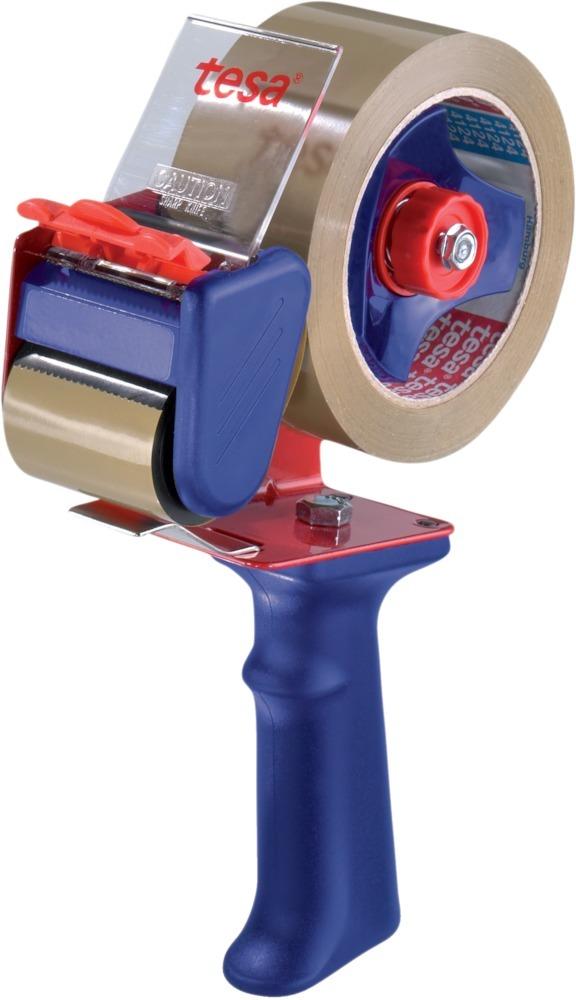 tesa® Handabroller 6300 Economy rot/blau - direkt von HUG Technik ✓