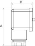 Druckschalter, Spezialdruckguss, G 1/4, 0,2-2 bar - gibt’s bei HUG Technik ✓