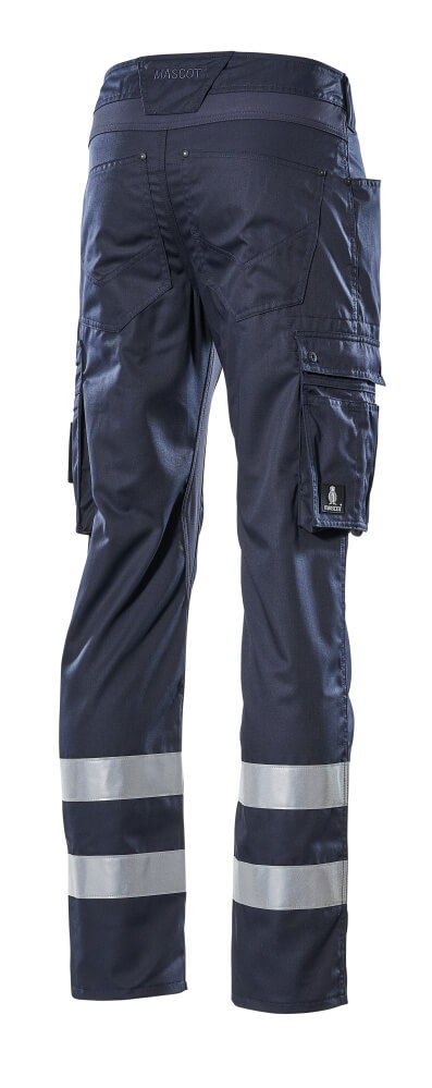 MASCOT® FRONTLINE Hose mit Schenkeltaschen »Marseille« Gr. 76/C46, schwarzblau - erhältlich bei ♡ HUG Technik ✓