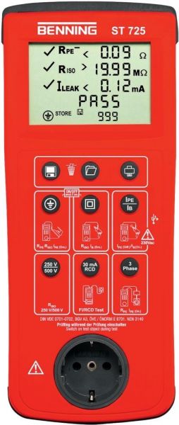 BENNING Gerätetester ST 725 - gibt’s bei HUG Technik ✓ BENNING Gerätetester ST 725 - gibt’s bei HUG Technik ✓