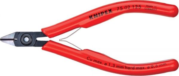 KNIPEX® Seitenschneider Elektronik mit Fase 125 mm - kommt direkt von HUG Technik 😊