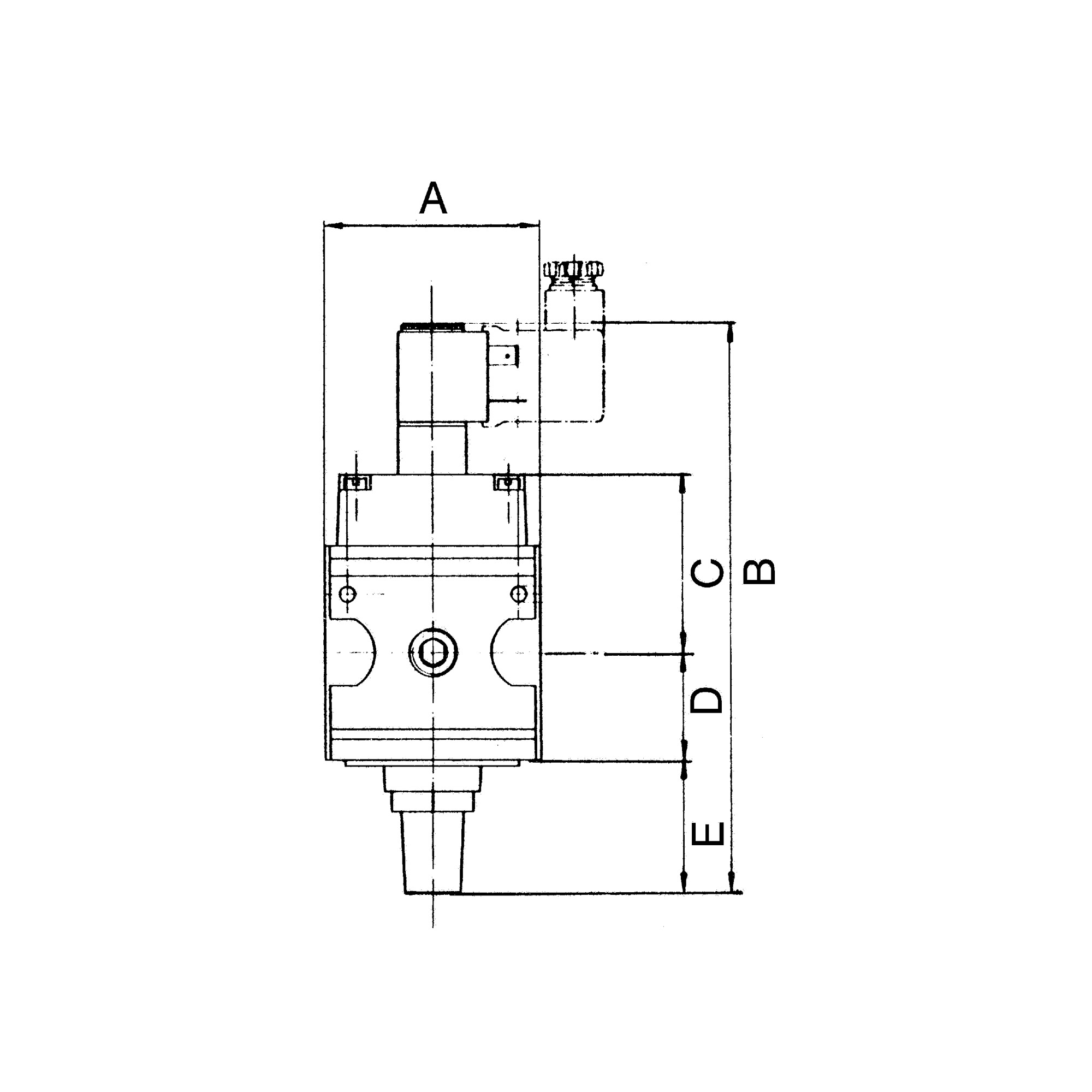 Schaltventil (3/2-Wegeventil) »multifix«, 24 V DC, BG 4, G 1 - bei HUG Technik ☆