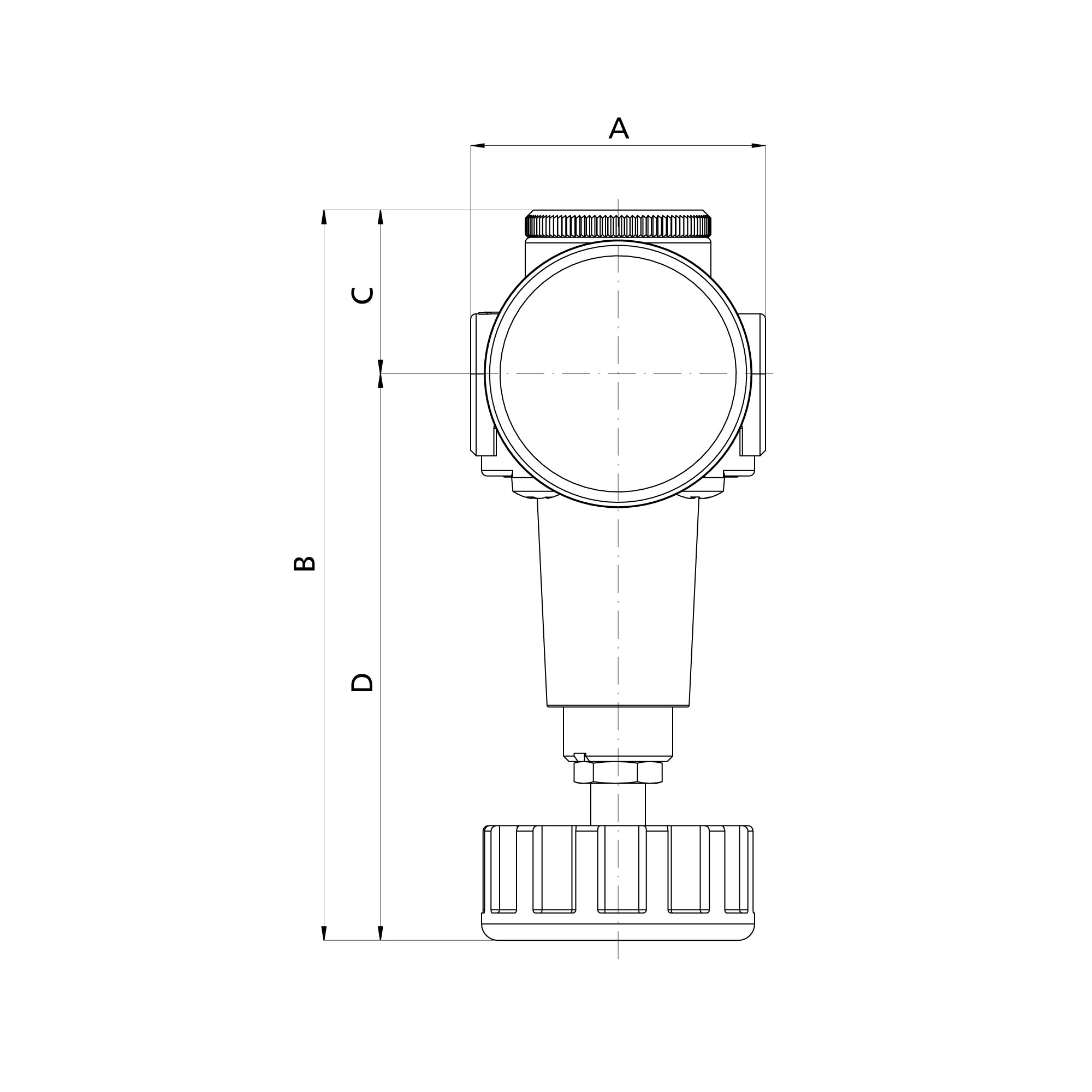 Konstant-Druckregler inkl. Manometer, BG 2, G 3/8, 0,5 - 16 bar - bekommst Du bei HUG Technik ♡