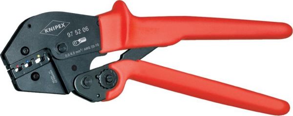 KNIPEX® Crimp-Hebelzange 0,5 - 6 qmm, isoliert - direkt von HUG Technik ✓ KNIPEX® Crimp-Hebelzange 0,5 - 6 qmm, isoliert - direkt von HUG Technik ✓