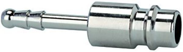 Einstecktülle für Kupplungen NW 7,2 - 7,8, Messing vernickelt, Tülle LW 9 - direkt bei HUG Technik ✓