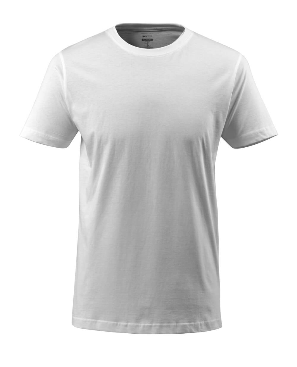 MASCOT® CROSSOVER T-Shirt »Calais« Gr. 2XL/TEN, weiß - erhältlich bei ✭ HUG Technik ✓