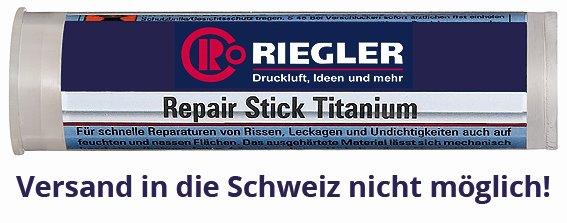 RIEGLER Repair Stick Titanium, Temperatur -50°C bis 280°C, 57 g - direkt bei HUG Technik ✓