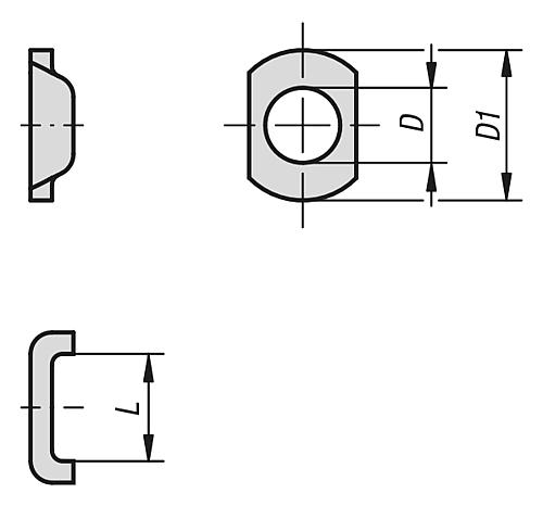 Klemmscheibe für Andruckspindel Stahl - K0107.05 - kommt direkt von HUG Technik 😊