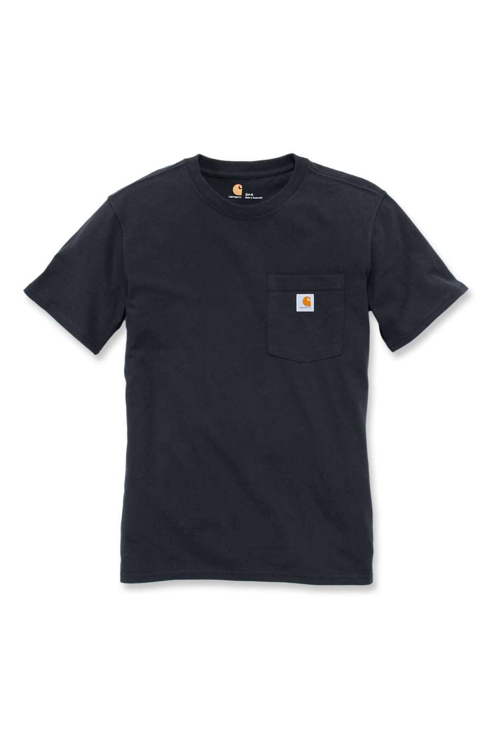carhartt® Damen-T-Shirt »WORKW POCKET S/S T-SHIRT«, black Flach  - bekommst Du bei ★ HUG Technik ✓