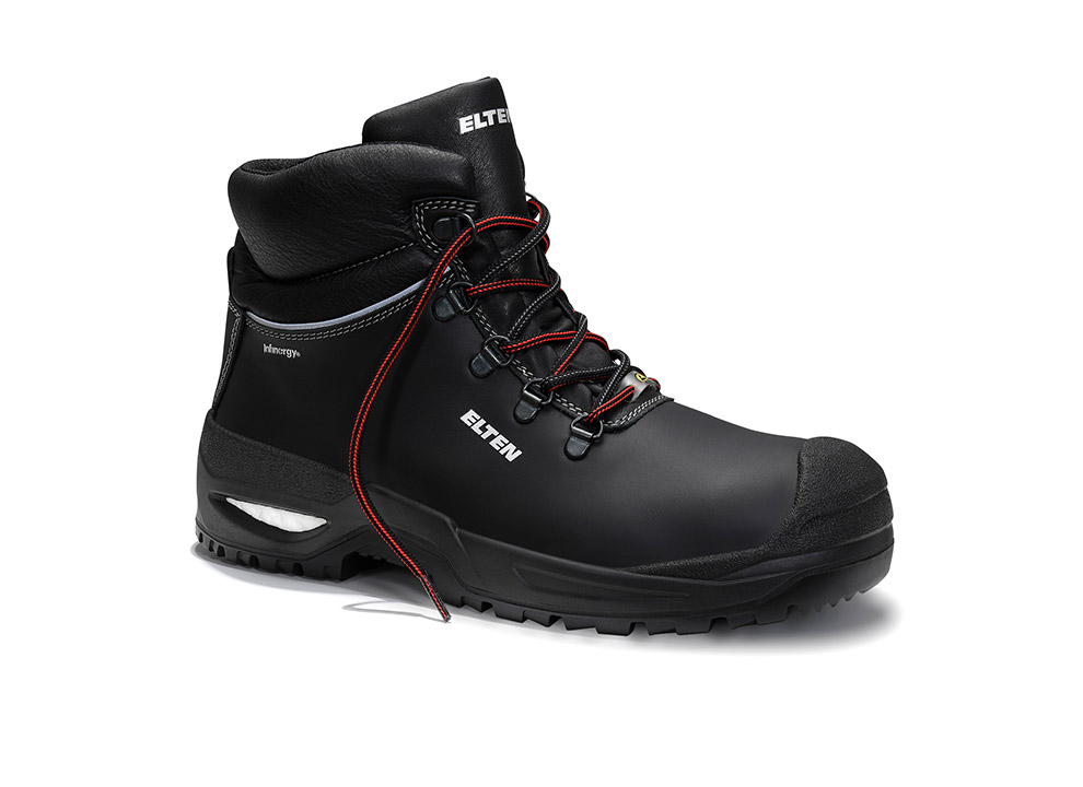 ELTEN® Sicherheitsschnürstiefel, FRANCESCO XXSG black Mid ESD S3, 768721 - kommt direkt von HUG Technik 😊