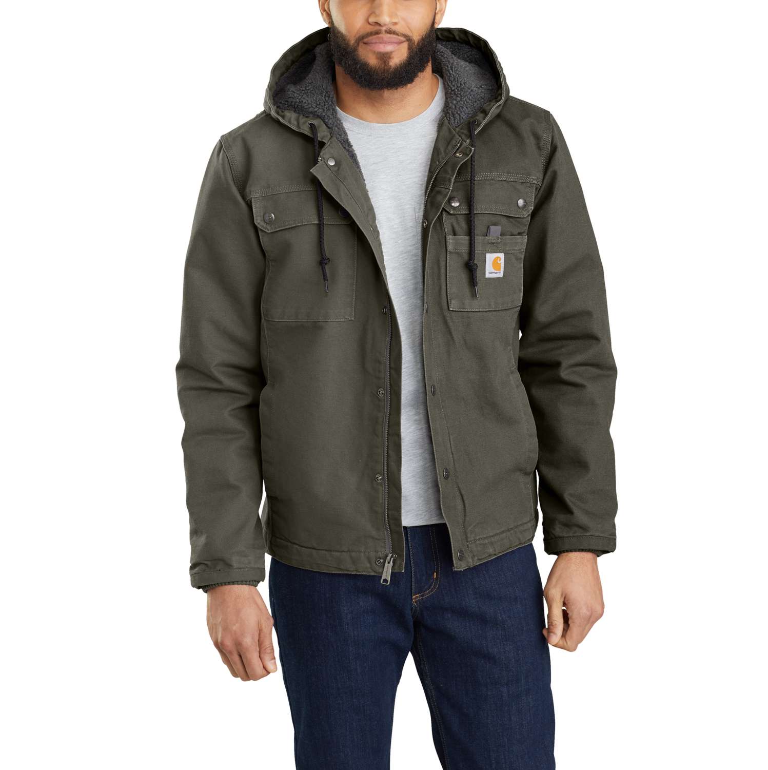 carhartt Herren Jacke BARTLETT JACKET Gr. XL moss